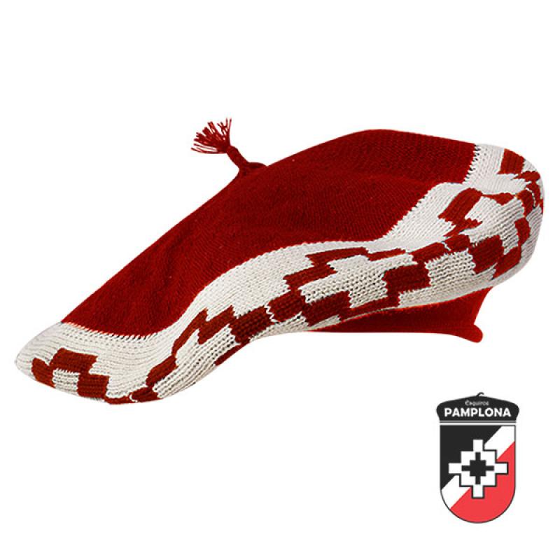 Boina Pamplona De Hilo Con Guarda - Imagen 2