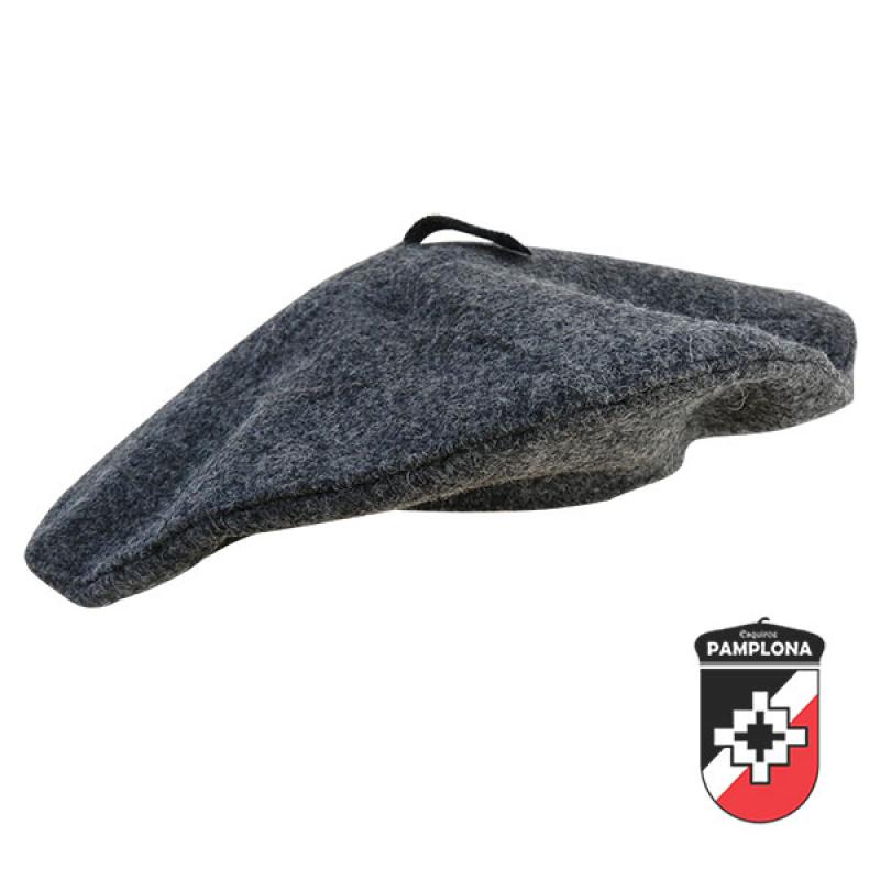 Boina Pamplona De Paño Lisa Clásica Vuelo Mujer - Imagen 2