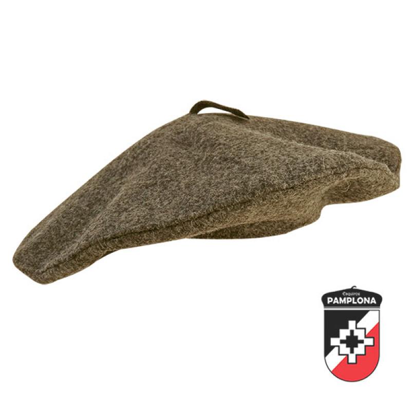 Boina Pamplona De Paño Lisa Clásica Vuelo Mujer - Imagen 4