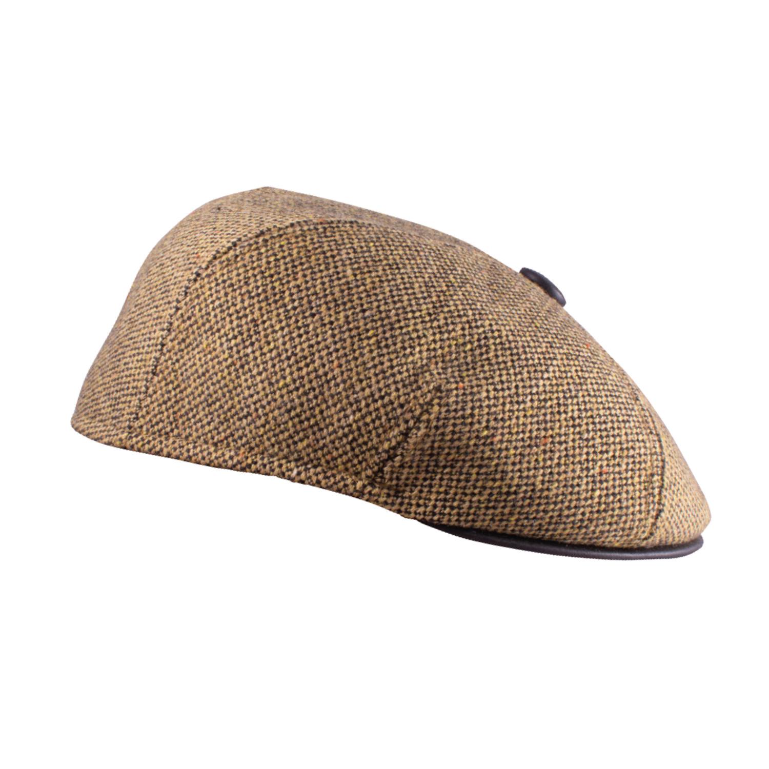 Boina Pamplona Tipo Inglesa Fina De Lana Escocesa - Imagen 6