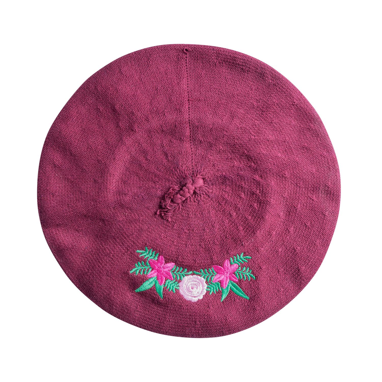 Boinas Vasca Pamplona Bordada