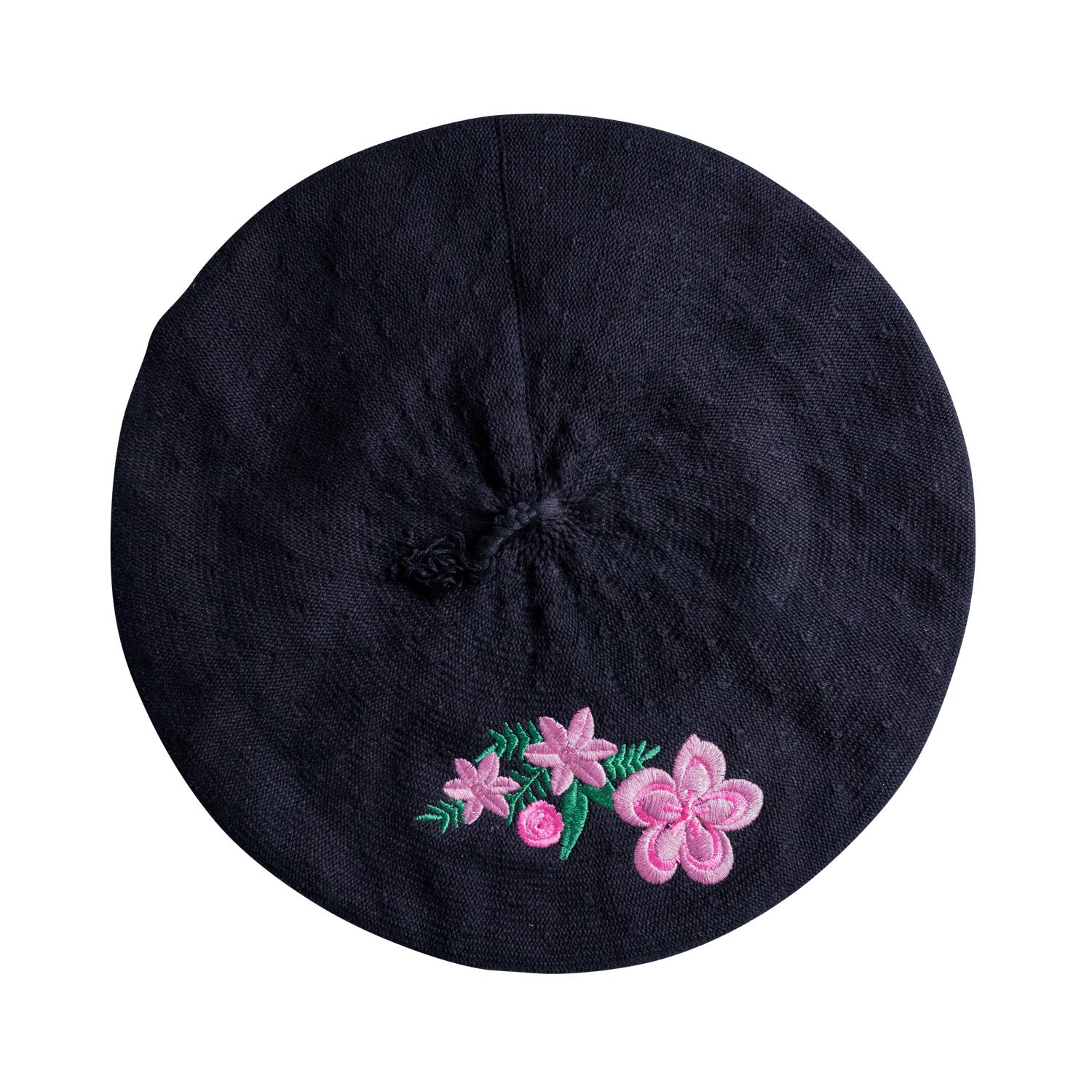 Boinas Vasca Pamplona Bordada - Imagen 3