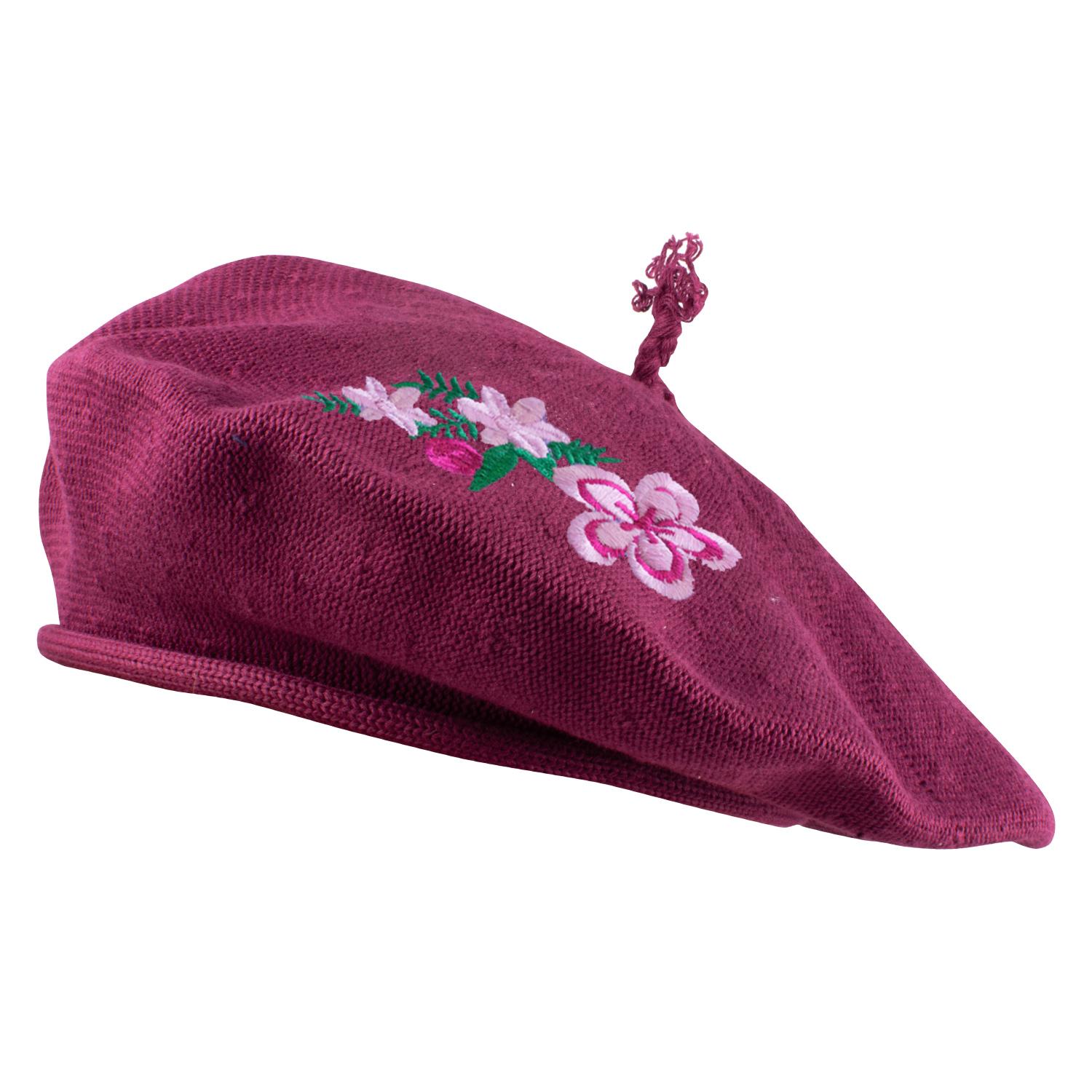 Boinas Vasca Pamplona Bordada - Imagen 2