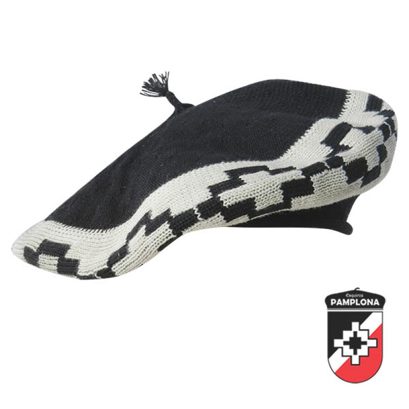 Boina Pamplona De Hilo Con Guarda